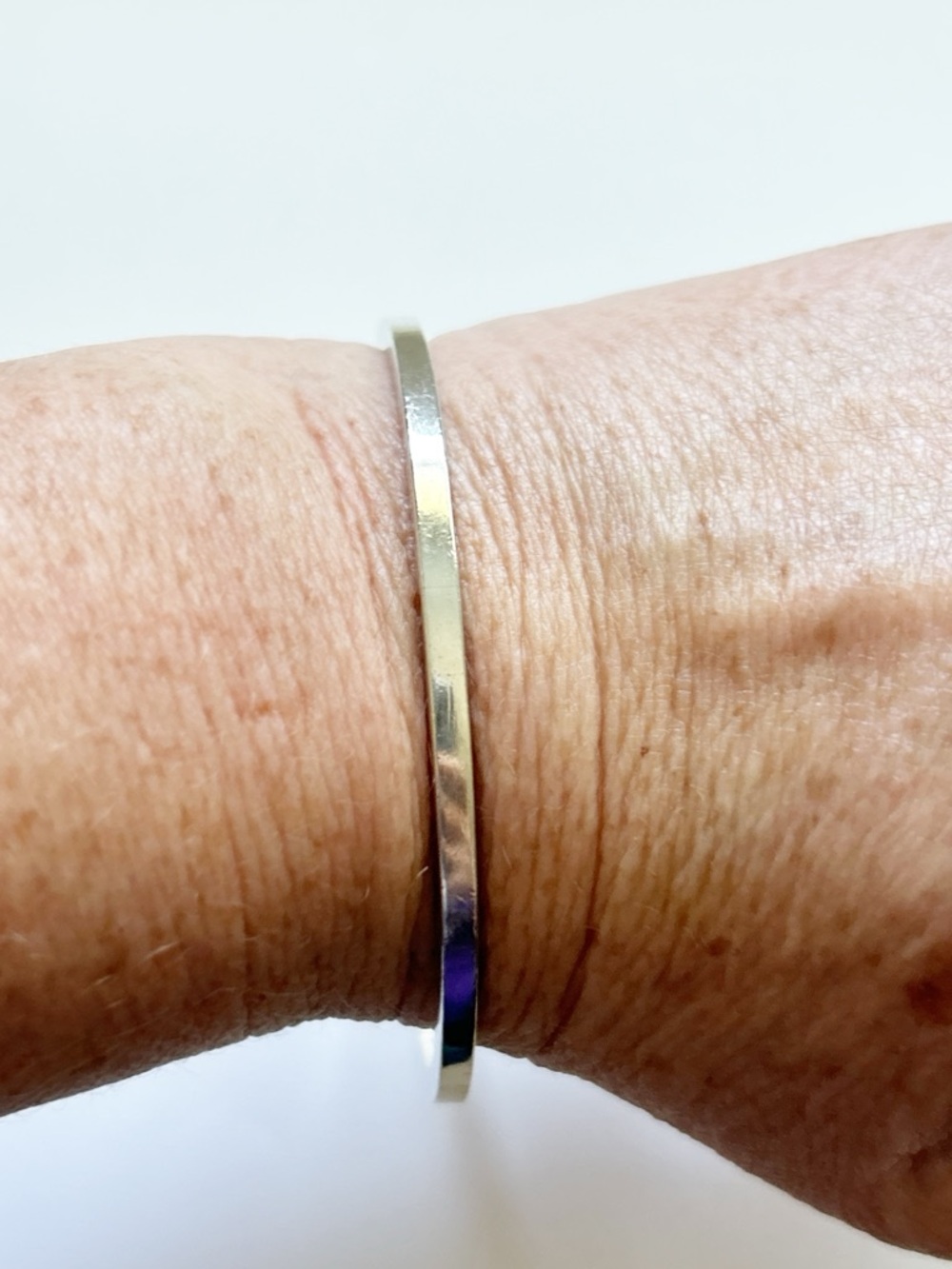 Vintage Michael Aram Classic Sterling Silver Bangle Bracelet - Picture 3 of 7